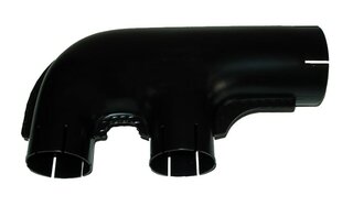 Connecting piece for muffler painted steel 912 Europe/USA