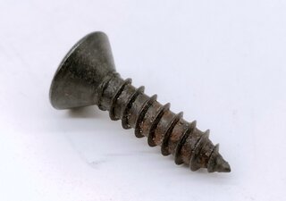 Blechschraube Linsensenkkopf schwarz 4,8x19mm