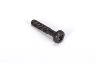 Oval Head Screw - BM 3 x 15 - Black