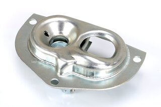 Front Hood Lower Lock 911/912 (1965-73) - White Galvanized