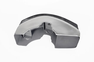 Front Bumper Guard with Buffer 911 / 912 - Chrome - Right - S Trim