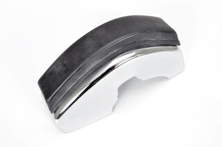 Front Bumper Guard with Buffer 911 / 912 - Chrome - Right - S Trim