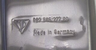 Hitzeschutz Heckschürze links 993 C2/ C4/ RS