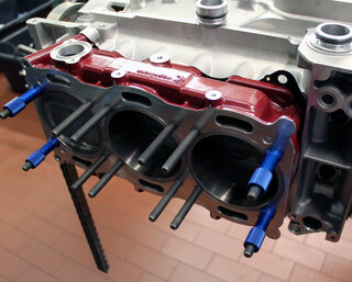 Capricorn Cylinder Housing Set 996 TT / 997 TT / 997 GT3 - 3.8 L to 4.2 L Conversion - 102 mm