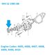 Dichtring Kühlmittelpumpe 924 S / 944