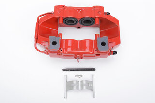 Bremssattel HA links - Rot