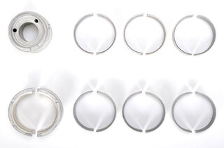 Main Crankshaft Bushing Set - Standard Size with Oversize Outer 0.25mm