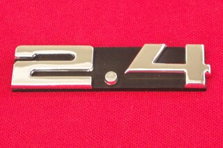 Emblem "2,4" chrome