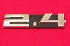 Emblem "2,4" chrome