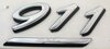 Schriftzug "911_30Jahre" silber