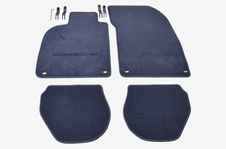 Floor Mat Set 964 / 993 - Genuine - Midnight Blue - Left Hand Drive