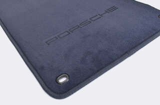 Floor Mat Set 964 / 993 - Genuine - Midnight Blue - Left Hand Drive