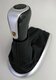 Schalthebel Leder schwarz Alu/Carbon
