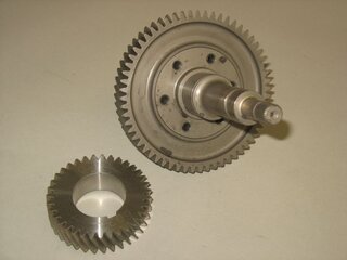 Arbre intermediaire avec pignon taille 0