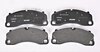 991.2S / 991TT brake pads kit front for steel disc