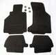 Genuine Floor Mat Set 996 Targa / Cabrio - Black - Bose Sound Package - With Logo - Left Hand Drive