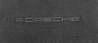 Genuine Floor Mat Set 996 Targa / Cabrio - Black - Bose Sound Package - With Logo - Left Hand Drive