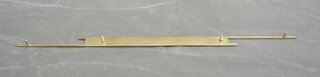 Schriftzug gold Schalttafel (Speedster)
