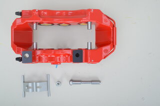 Caliper front left 996.2 GT3 / 996 TT / 997.1 TT/ 997.1 GT3 & RS - Left - Steel Brakes (Not PCCB)