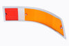 Lichtscheibe Heckl. 911 links chrom Rand 69-73