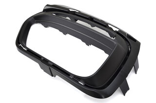 Halterahmen Tagfahrleuchte seitlich links satinschwarz GT4 / Spyder