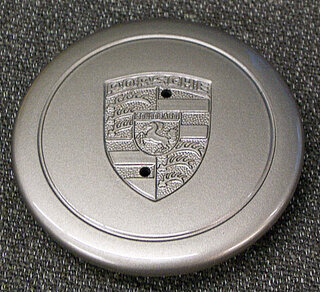 Center cap whitegold metallic