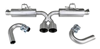Race Muffler 986 Boxster / S  2000-04 - Stainless Steel