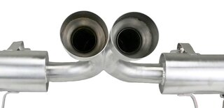 Race Muffler 986 Boxster / S  2000-04 - Stainless Steel