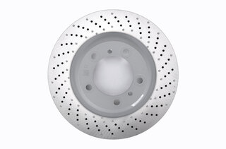 Front Brake Disc 991.1 C2S / C4S / 981 Spyder - Right - For Steel Brakes - Genuine
