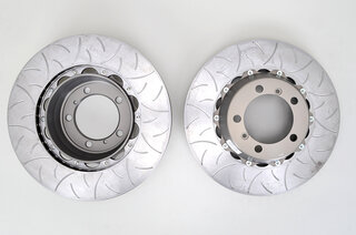 Brembo Type III Slotted Rotor Set 997.2 GT2 RS / GT3 / GT3 RS - REAR - 350 x 28 mm - Steel or PCCB