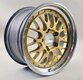 Rim BBS E88 10x18 ET54 - ALU center forged and CNC machined - Gold  (330mm brakes)