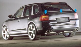 TechArt Taillight Cover Set 955 Cayenne Base / S / Turbo - TechArt Type 1 Series