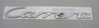 Schriftzug "Carrera" Silber-Matt verchromt- 997.1/997.2 C2S/C4S