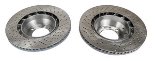 Brake service kit  rear 997.1 Turbo steel brake & 997.2 Turbo w/o center lock