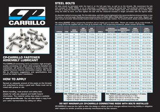 Rod Bolt - Carrillo - WMC6 (H6)