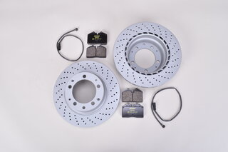 Brake Service Kit 930 3.3 L Turbo 1984-89 - Rear