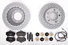 Brake service kit  rear 996 C2/C4