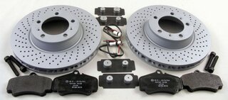 Brake service kit front 996 Turbo/ C4S