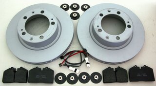 Brake service kit front 968  92-95
