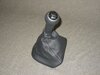 Schaltknopf Leder Schwarz inkl. Schaltschema 997/Boxster/Cayman