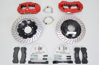 Brembo-Sport System GT (6-Kolben) 380x32mm, VA gelochte Scheiben