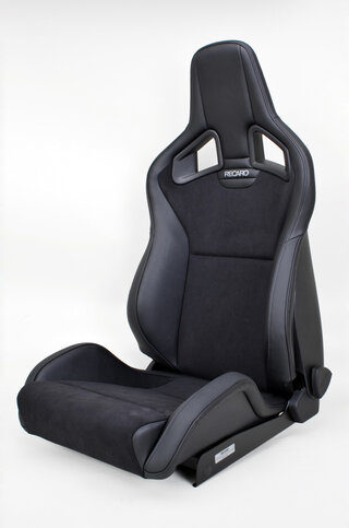 Sportster CS  Recaro  siège conducteur skai noir/dinamika noir