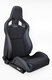 Sportster CS Recaro Kunstleder  schwarz/Dinamika schwarz - Beifahrersitz - ohne AB u. Heizung
