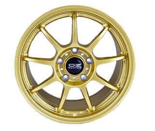 Jante 10x18ET65 OZ Alleggerita HLT couleur or  8,7 kgs