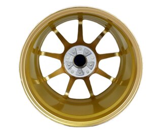 Jante 10x18ET65 OZ Alleggerita HLT couleur or  8,7 kgs