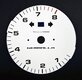 gauge face  white "Gemballa"