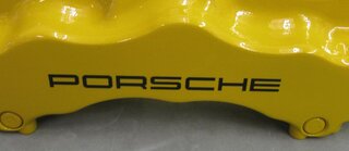 Caliper front left 997 GT2/GT2RS, 997 GT3/RS 07-, yellow (PCCB)