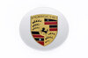 Center Cap - Gloss Silver with Colored Crest