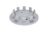 Center Cap - Gloss Silver with Colored Crest