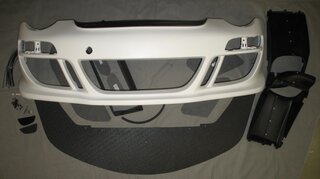 997  RT 12 (Ruf)  Front Bumper (for center radiator) Polyurethane
